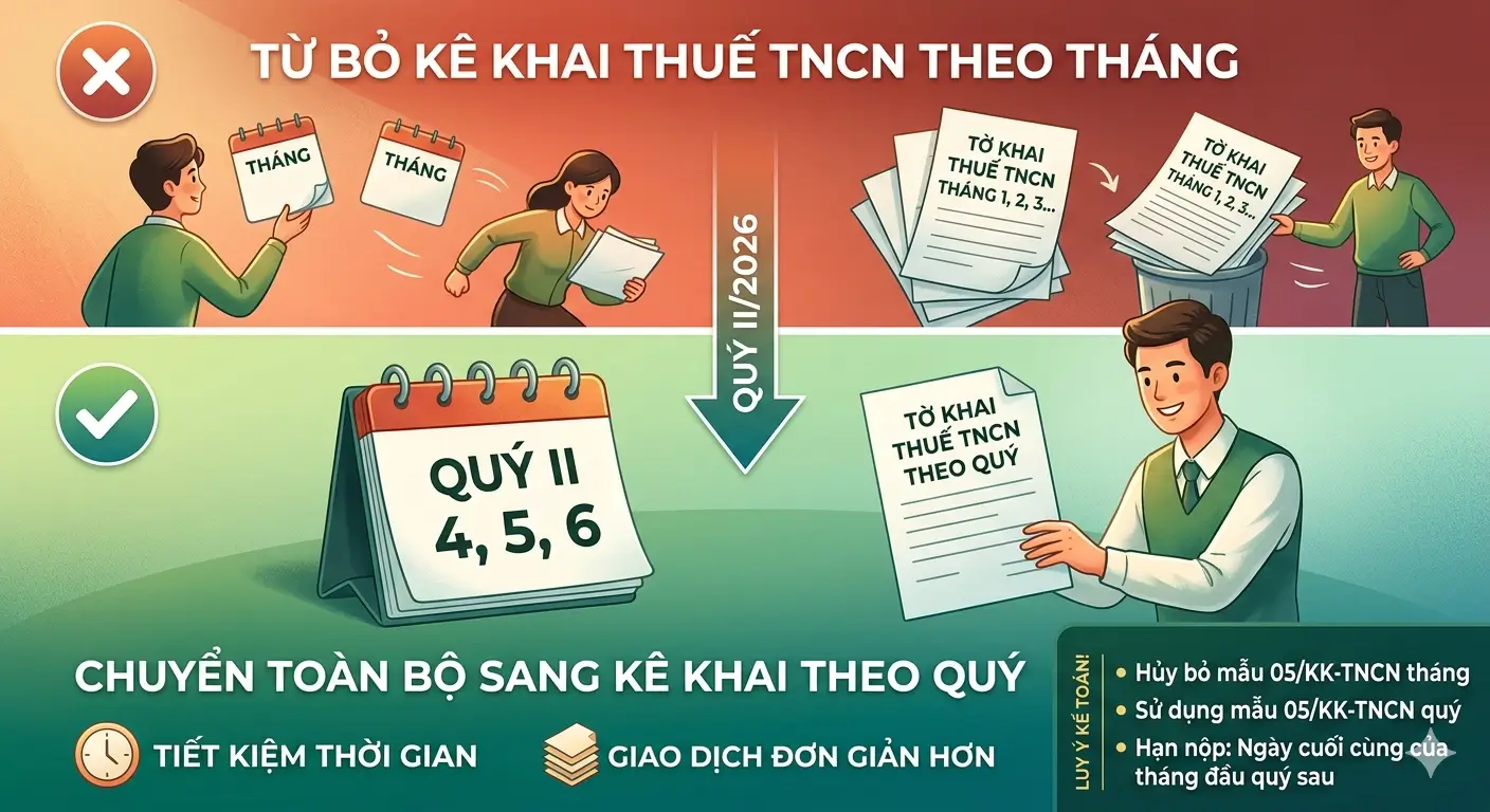 Nghị quyết mới về việc cắt giảm thủ tục hành chính về thuế TNCN theo Nghị quyết 66.16/2026/NQ-CP